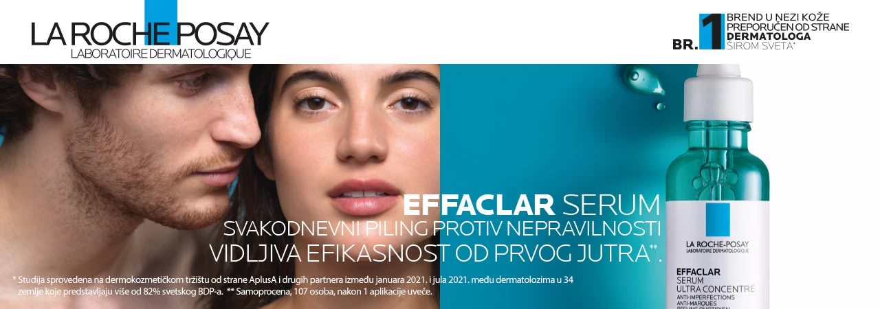 La Roche-Posay EFFACLAR Serum Dnevni piling u vidu seruma protiv nepravilnosti i fleka