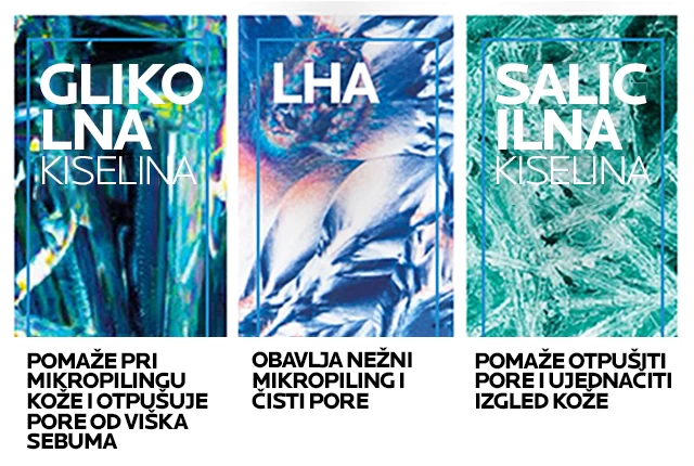 Uz podršku tri komplementarne kiseline