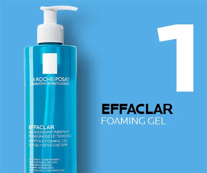 La Roche-Posay EFFACLAR Penušavi gel za čišćenje masne, osetljive kože sklone aknama, 400 ml