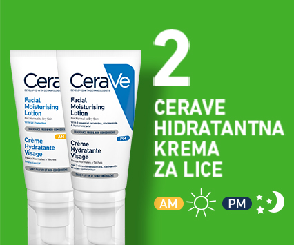 CERAVE HIDRANTNA NEGA ZA LICE ZA NORMALNU DO SUVU KOŽU 52ML