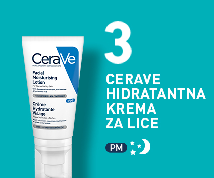 CERAVE HIDRANTNA NEGA ZA LICE ZA NORMALNU DO SUVU KOŽU 52ML
